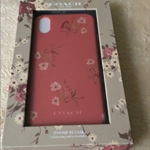 Coach IPhone X/xs phone case